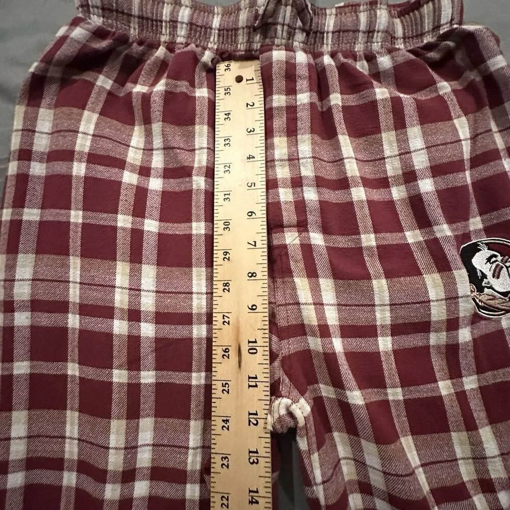 Concept Sports Pajama Pants Florida State Seminoles Sleepwear Plaid Unisex NCAA
